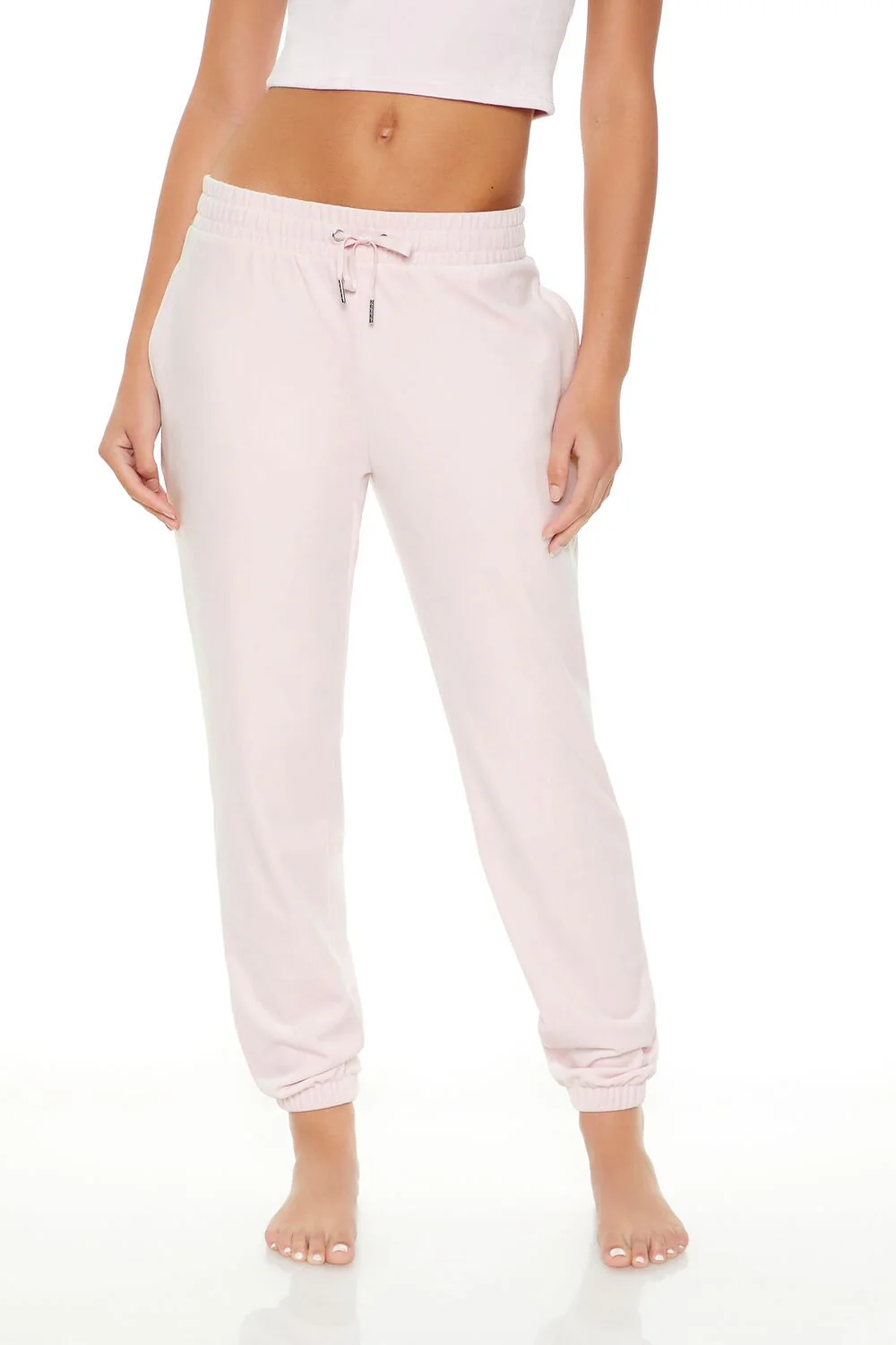 Velour Drawstring Joggers - Image 33