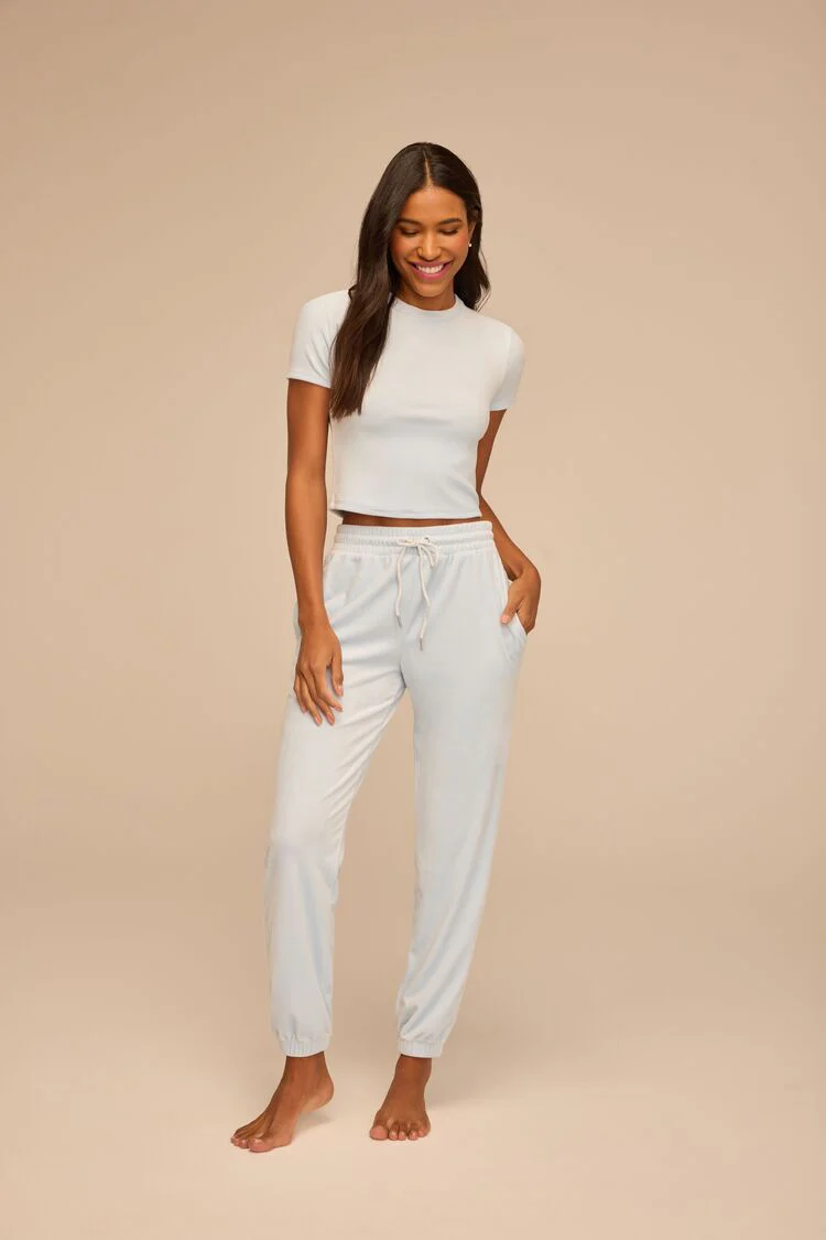 Velour Drawstring Joggers - Image 37