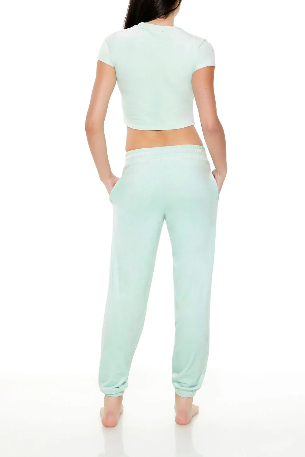 Velour Drawstring Joggers - Image 40