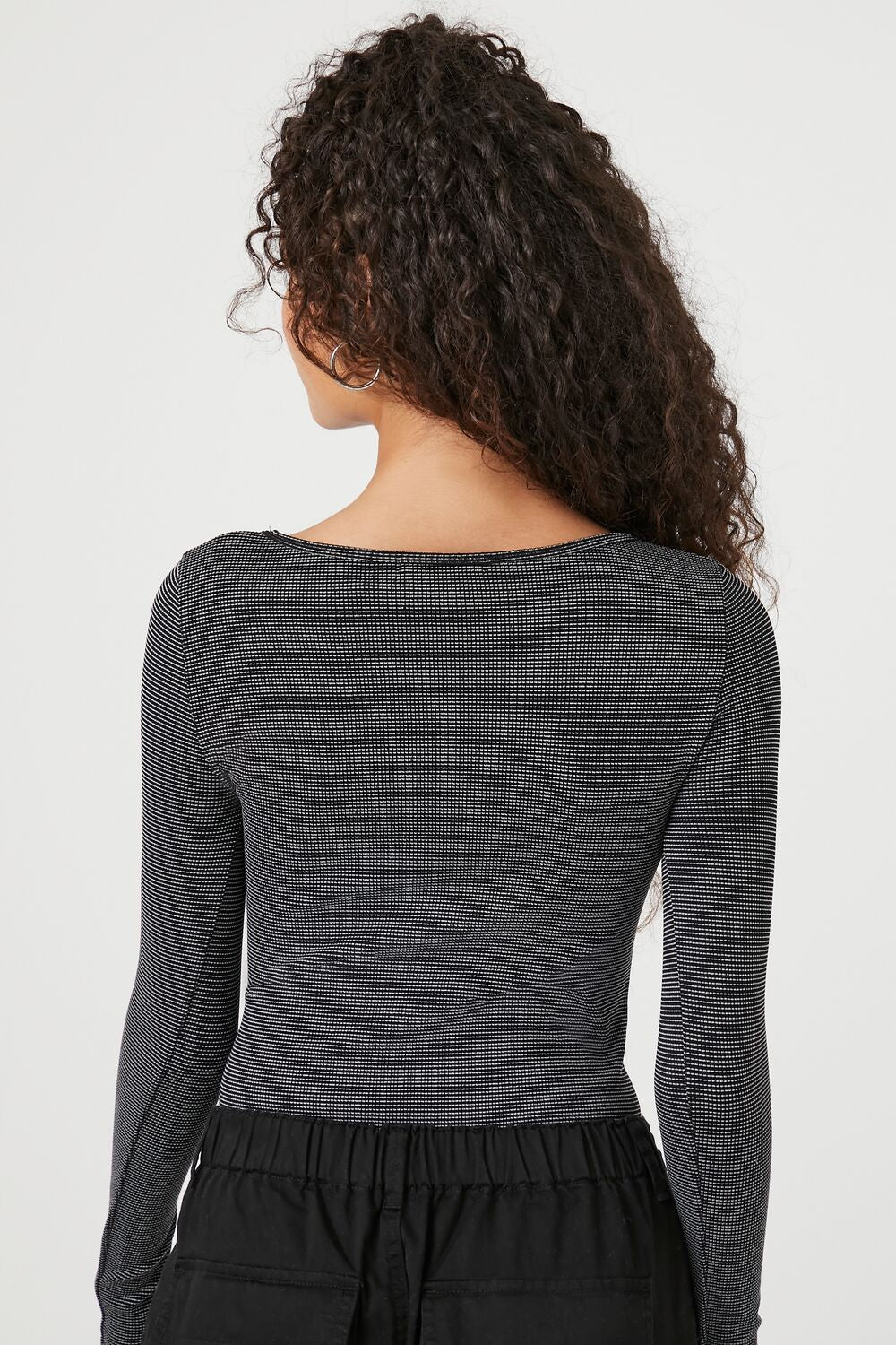 Seamless Split-Neck Bodysuit - Image 3
