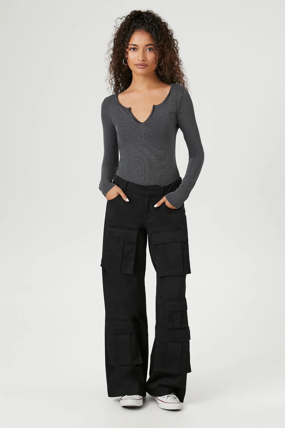 Seamless Split-Neck Bodysuit - Image 4