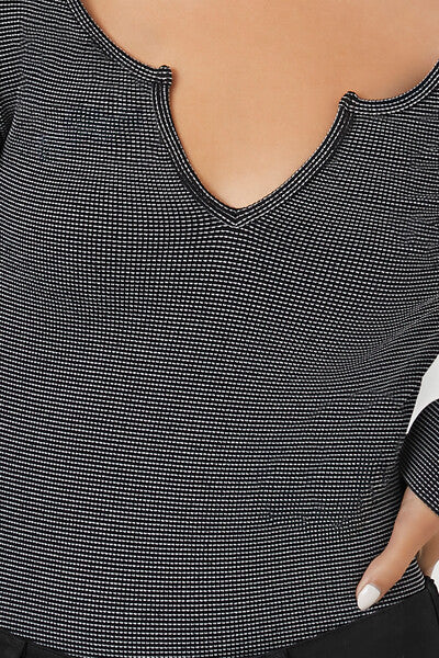 Seamless Split-Neck Bodysuit - Image 6