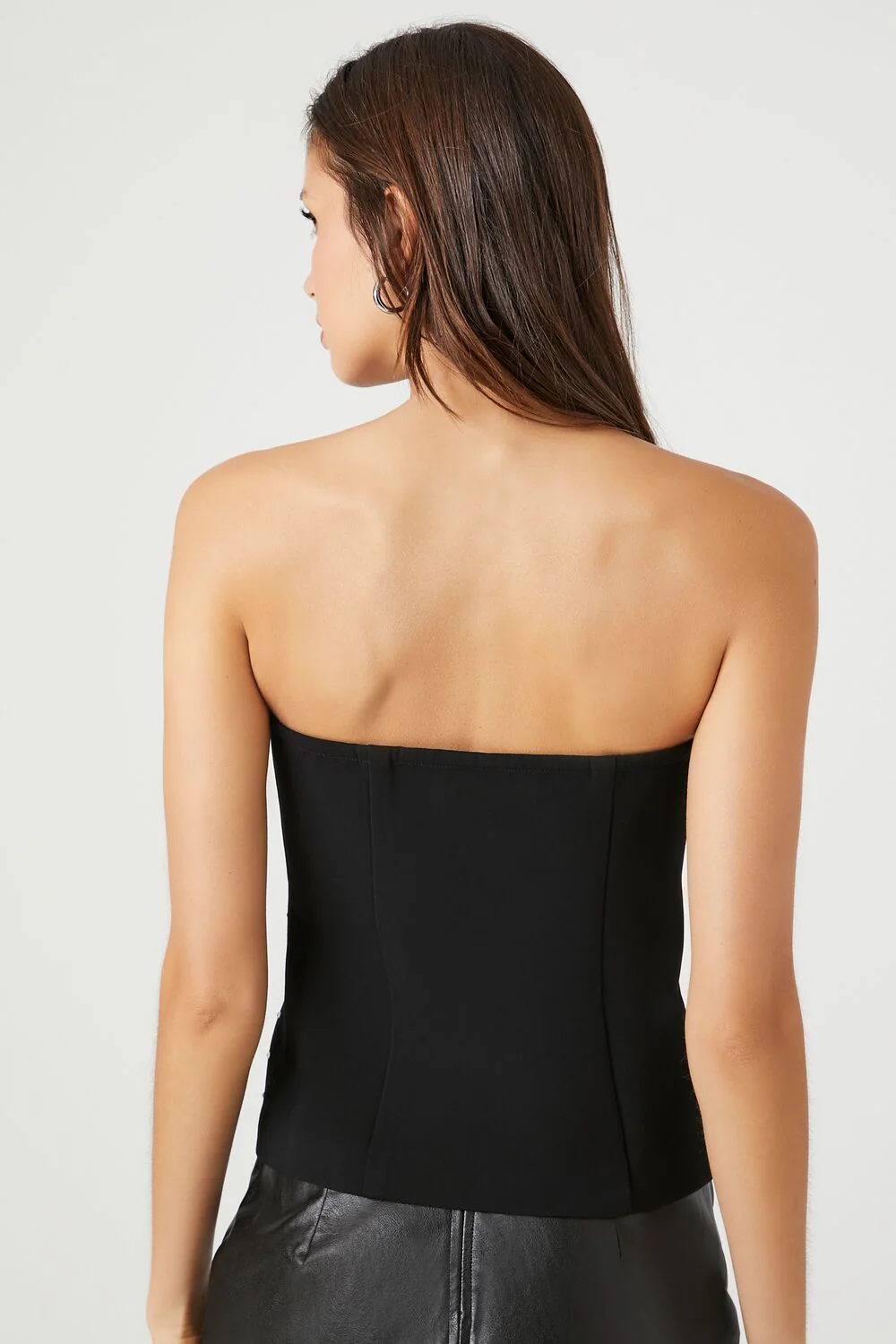 Rhinestone Corset Tube Top - Image 3