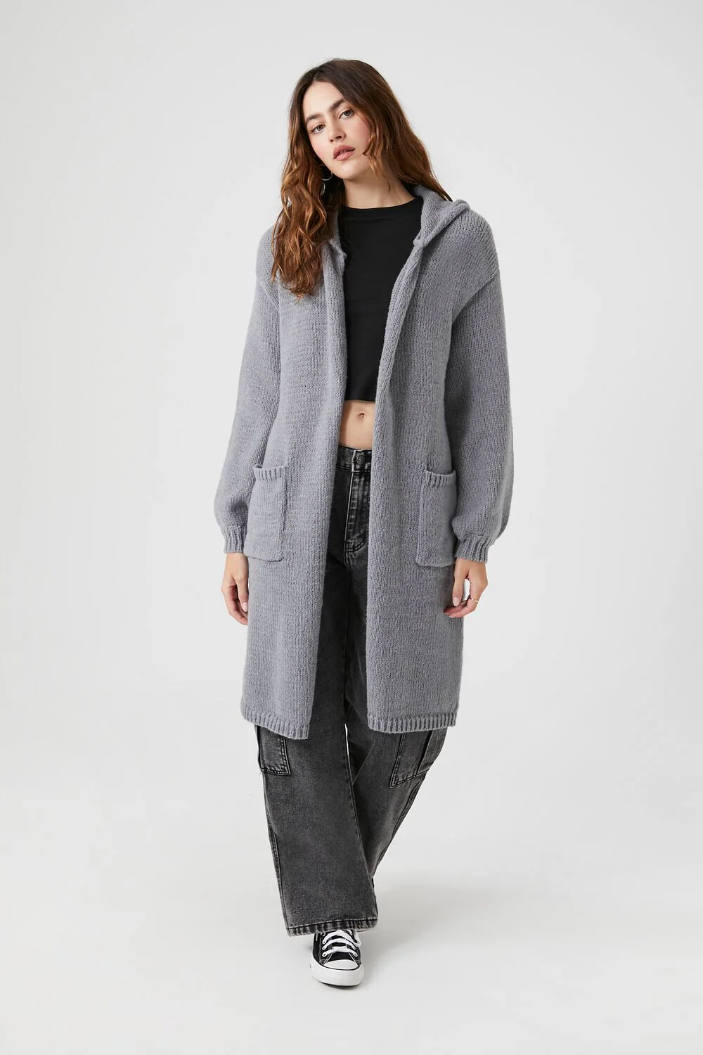 Hooded Cardigan Sweater - Image 11