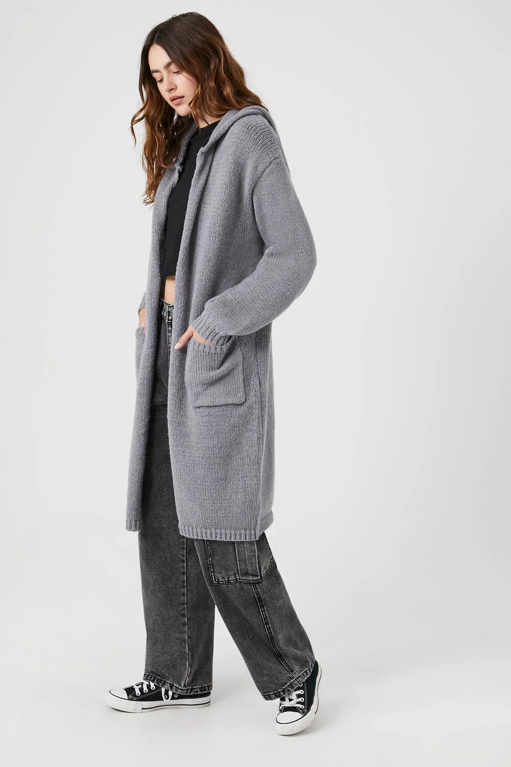 Hooded Cardigan Sweater - Image 12