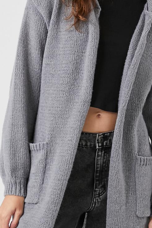 Hooded Cardigan Sweater - Image 15