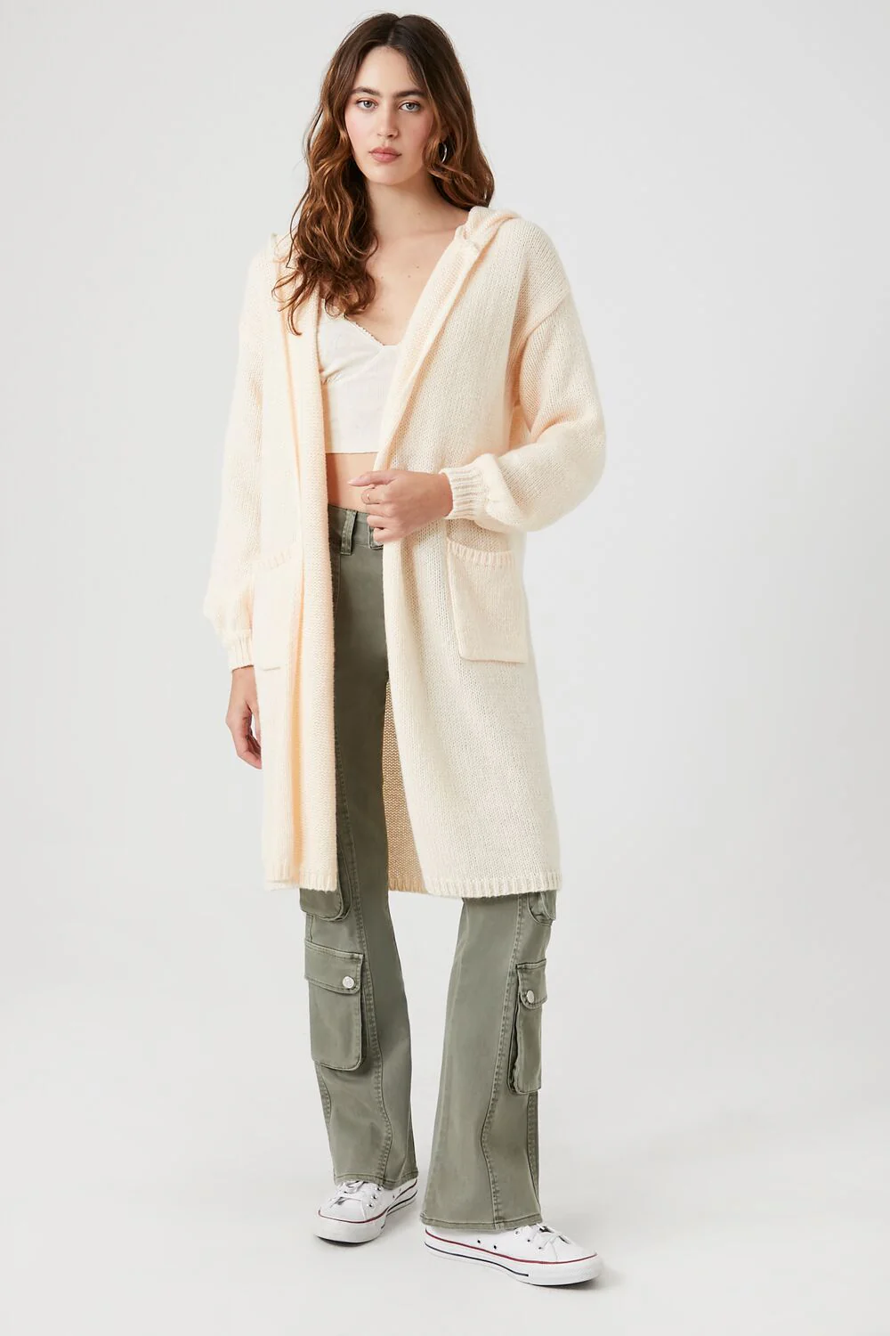 Hooded Cardigan Sweater - Image 16