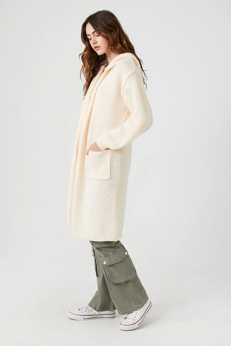 Hooded Cardigan Sweater - Image 17