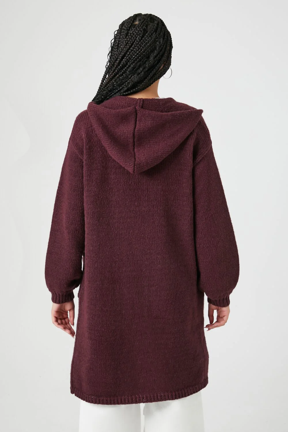 Hooded Cardigan Sweater - Image 23