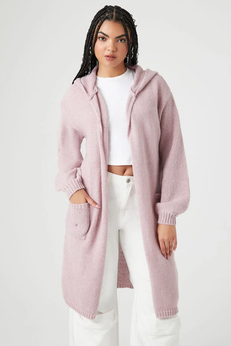 Hooded Cardigan Sweater - Image 26