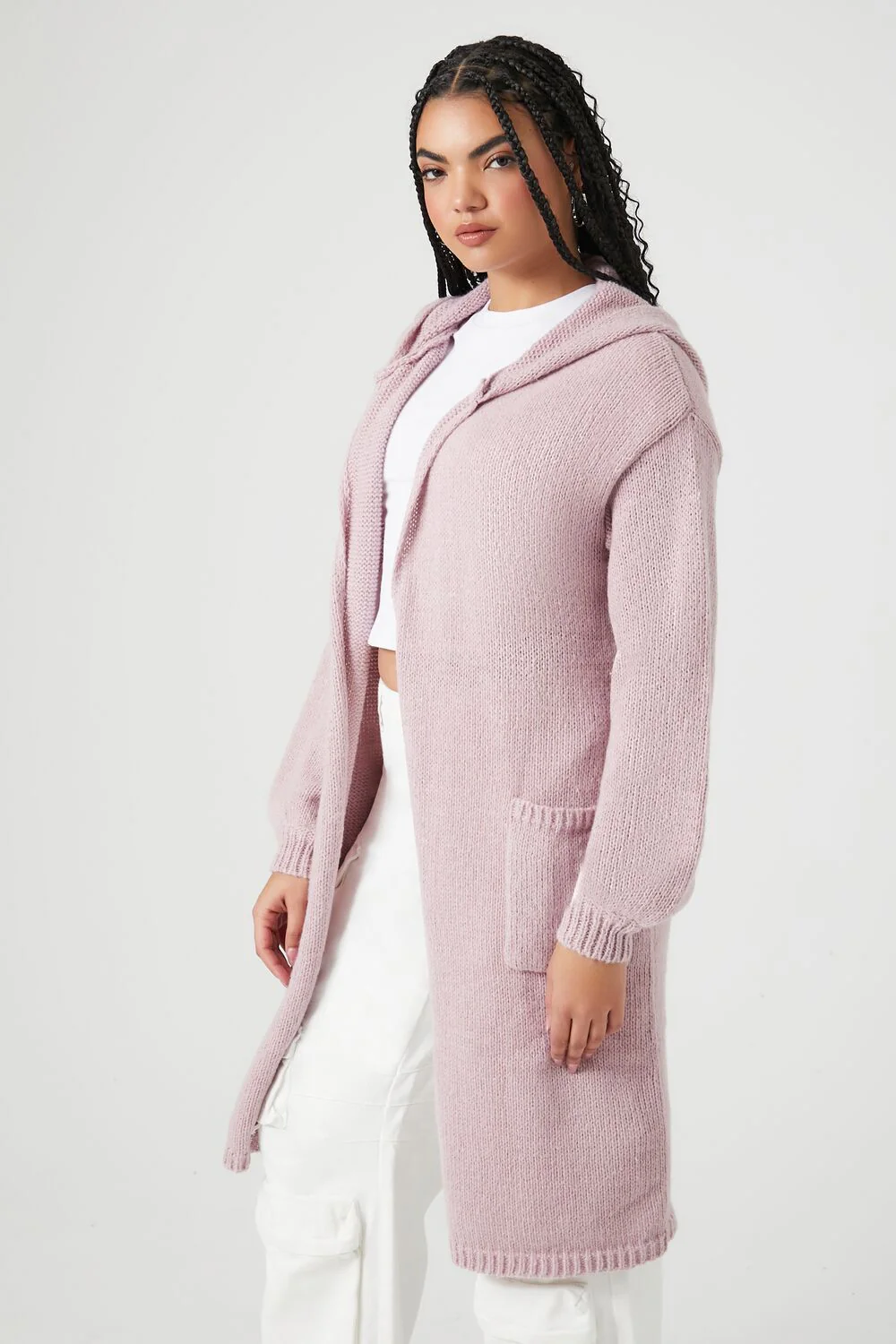 Hooded Cardigan Sweater - Image 27
