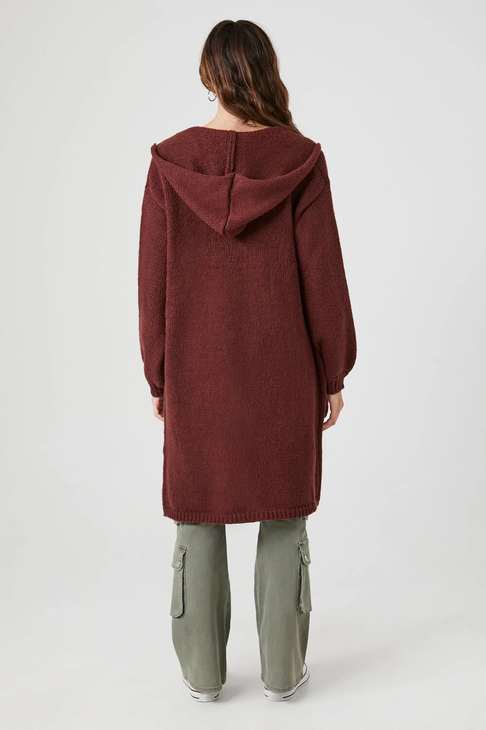Hooded Cardigan Sweater - Image 33