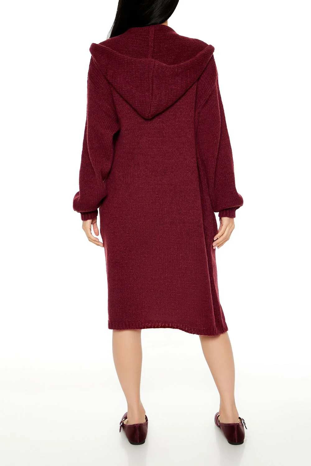 Hooded Cardigan Sweater - Image 44