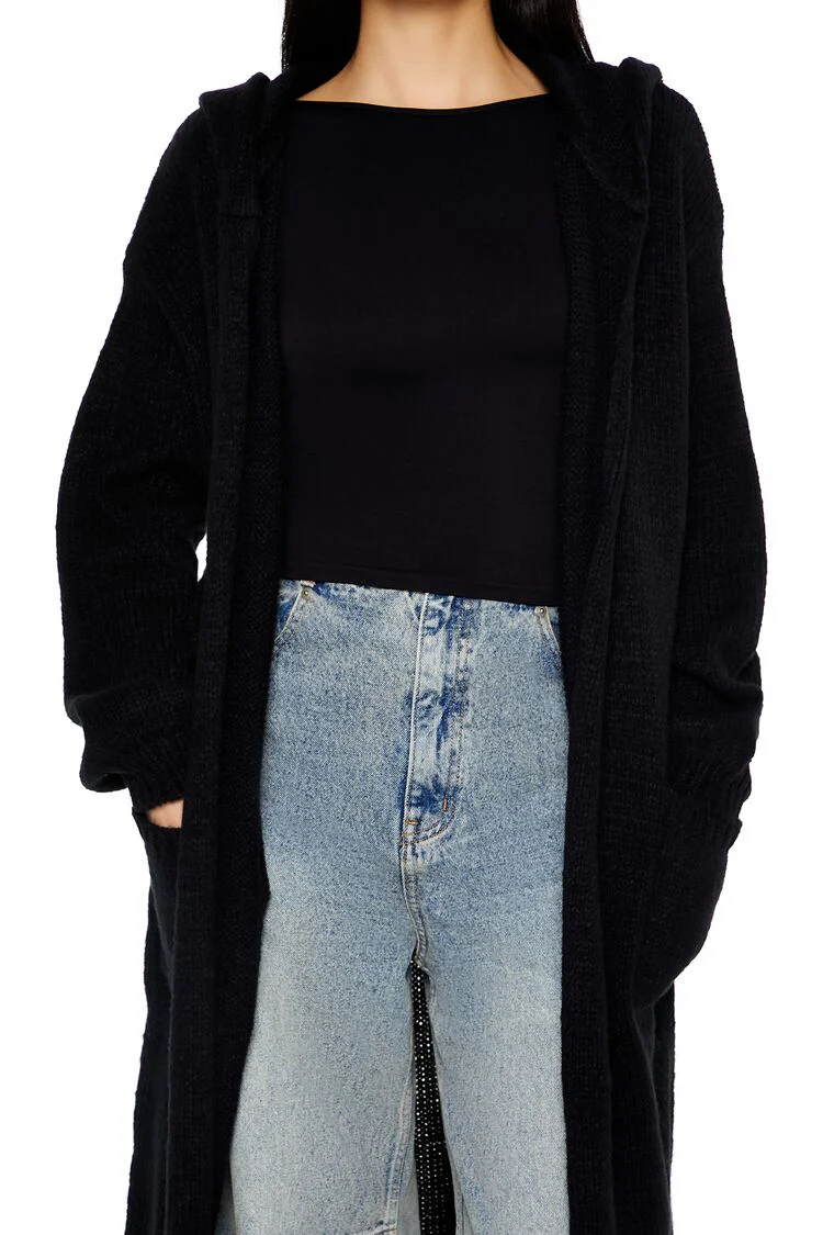 Hooded Cardigan Sweater - Image 5