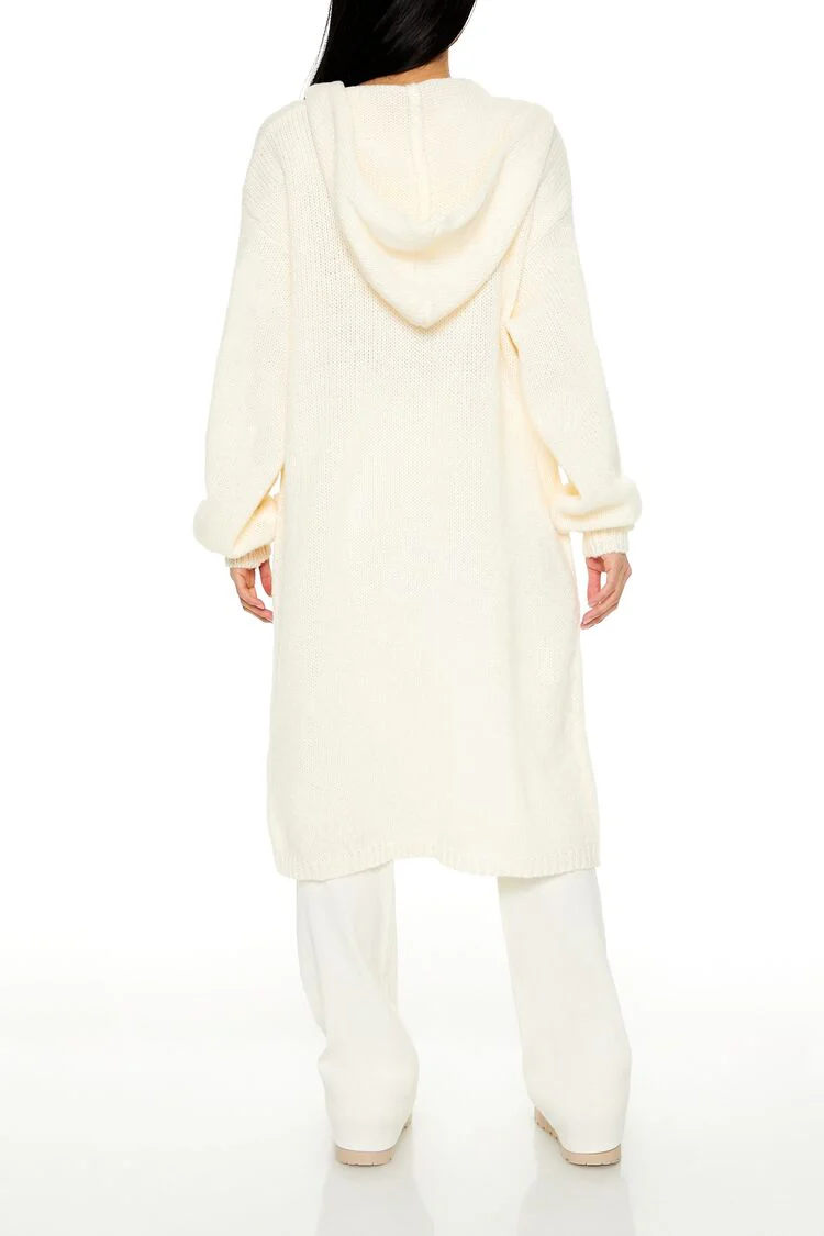Hooded Cardigan Sweater - Image 9