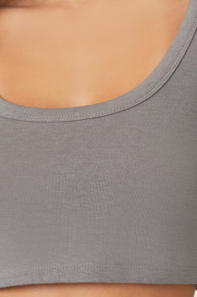 Scoop-Neck Crop Top - Image 5