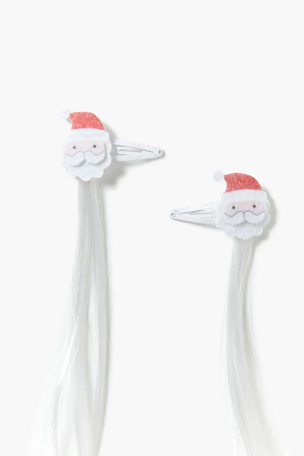 Girls Santa Hair Extension Set (Kids) - Image 2