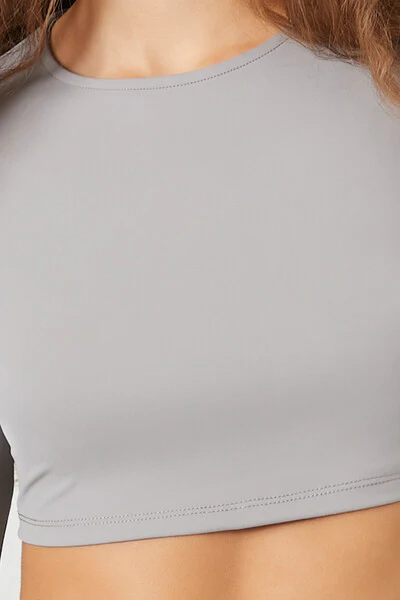 Sculpt Shape Long-Sleeve Crop Top - Image 5