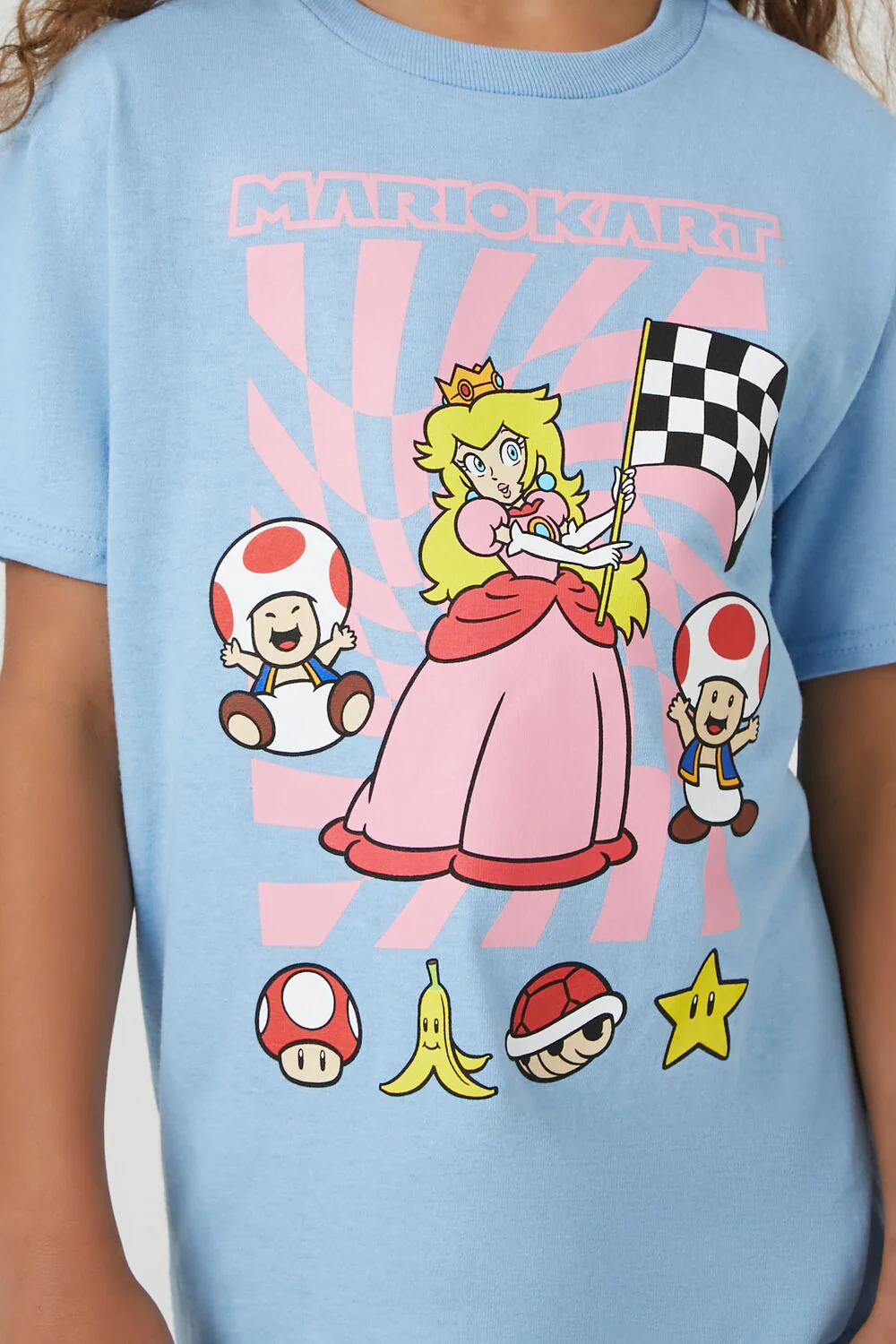 Girls Mario Kart Graphic Tee (Kids) - Image 5