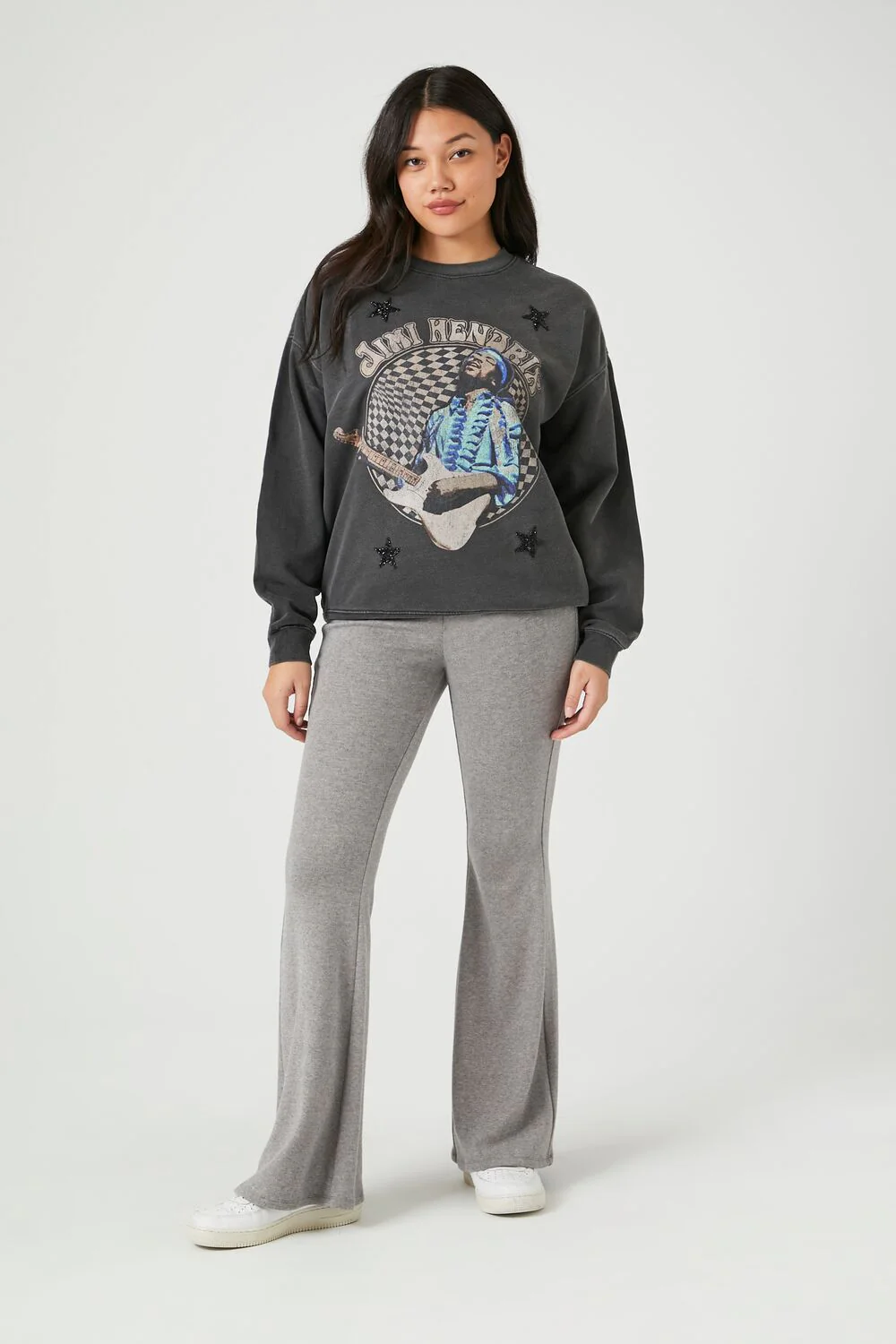 Jimi Hendrix Rhinestone Pullover - Image 4