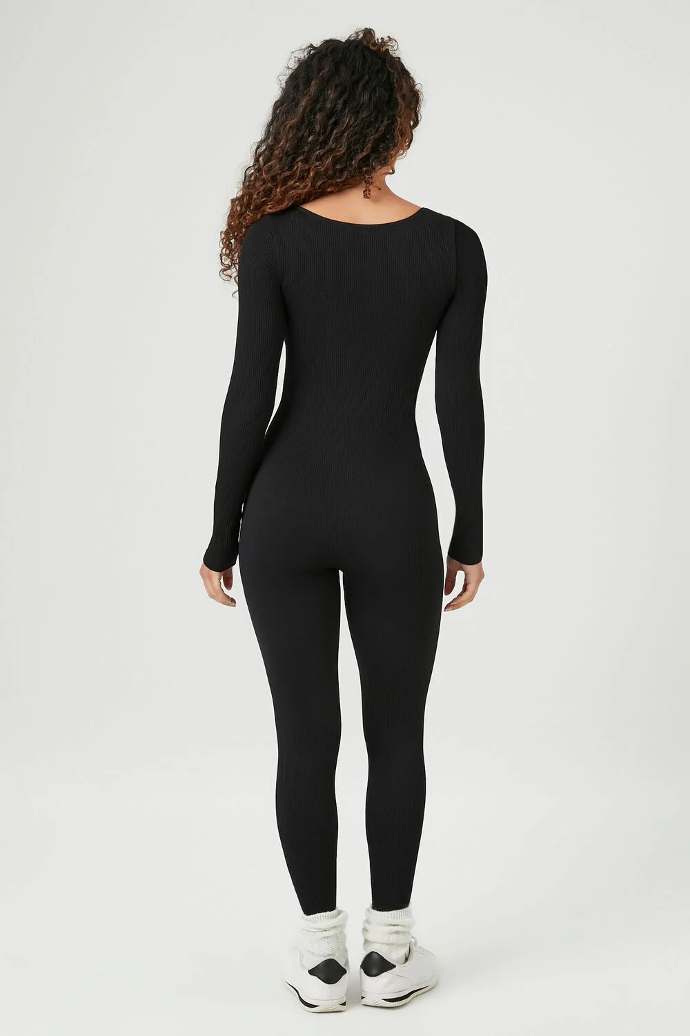 Ribbed Seamless Jumpsuit - Image 3
