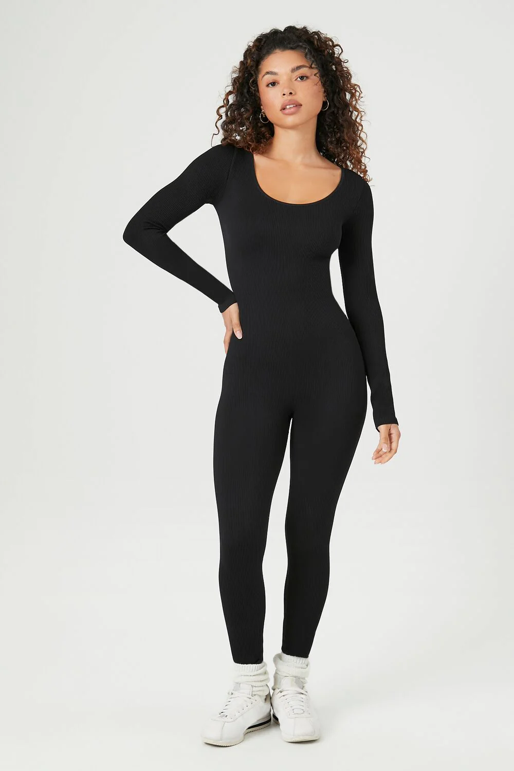 Ribbed Seamless Jumpsuit - Image 4
