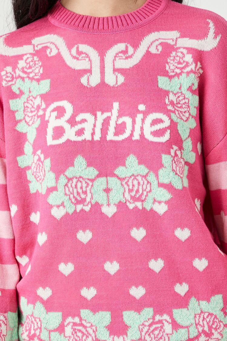 Barbie Graphic Knit Sweater - Image 5