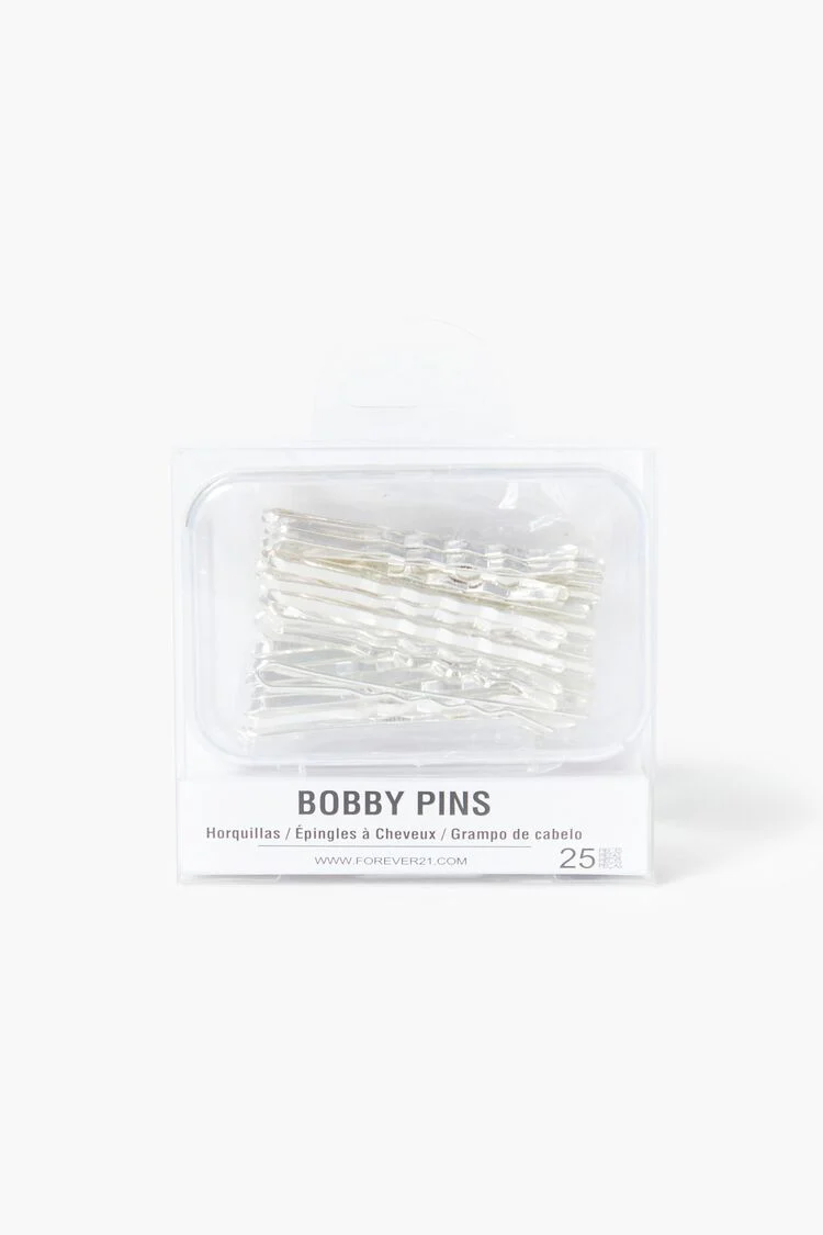 Metal Bobby Pin Set - 25 Pack - Image 3