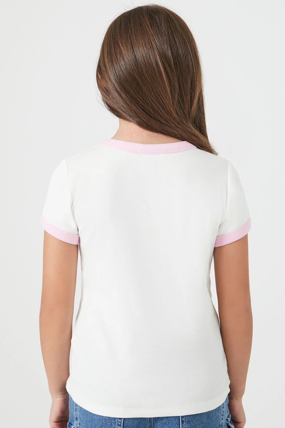 Girls I Heart My Dog Ringer Tee (Kids) - Image 3