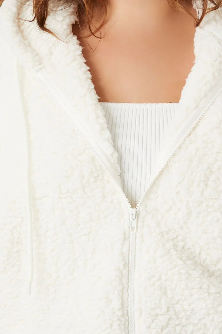 Plus Size Faux Shearling Jacket - Image 5