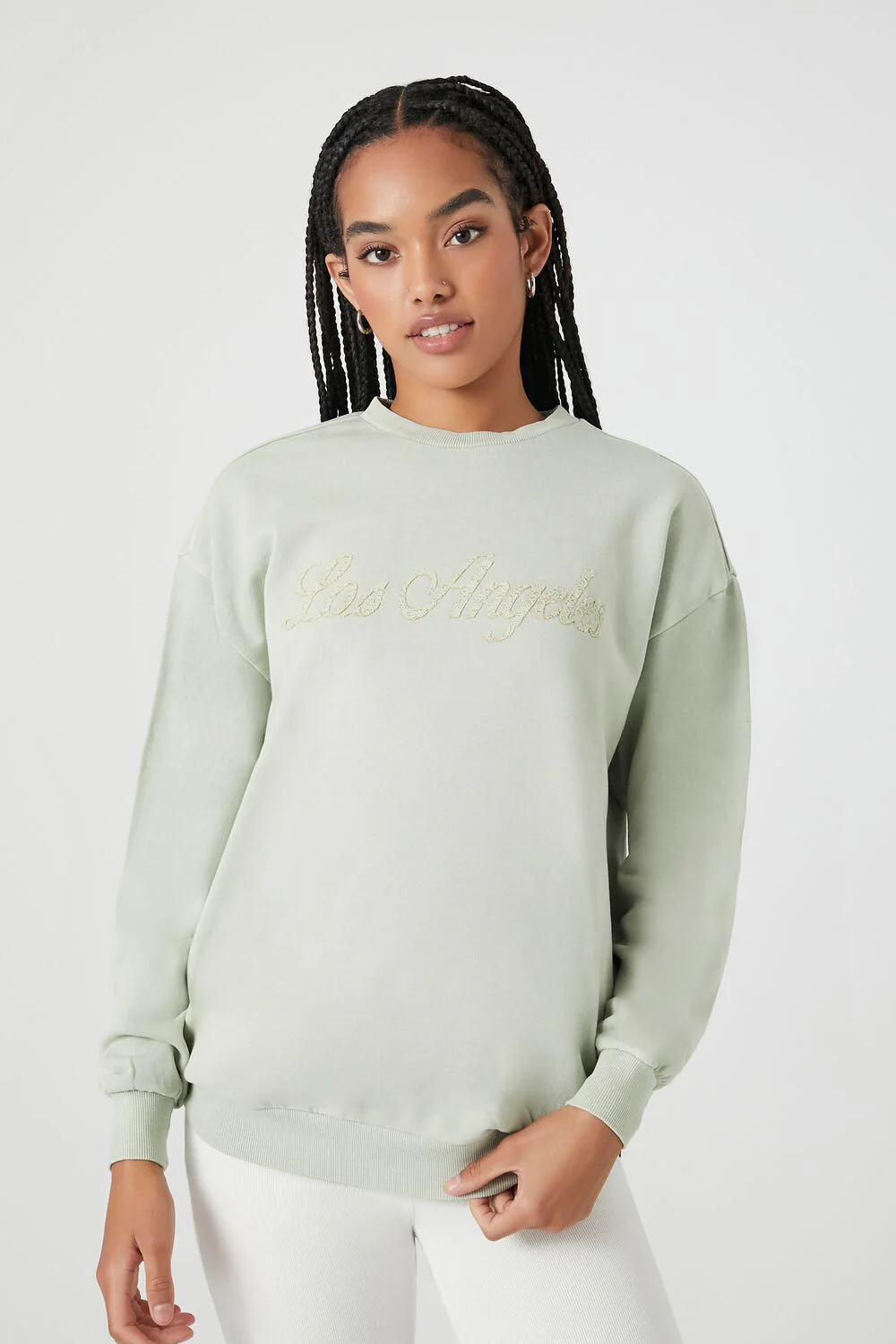 Lace Los Angeles Drop-Sleeve Pullover - Image 2