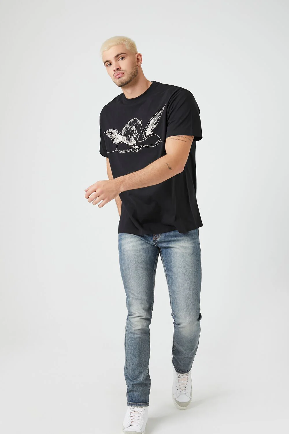 Sleeping Angel Graphic Tee - Image 4