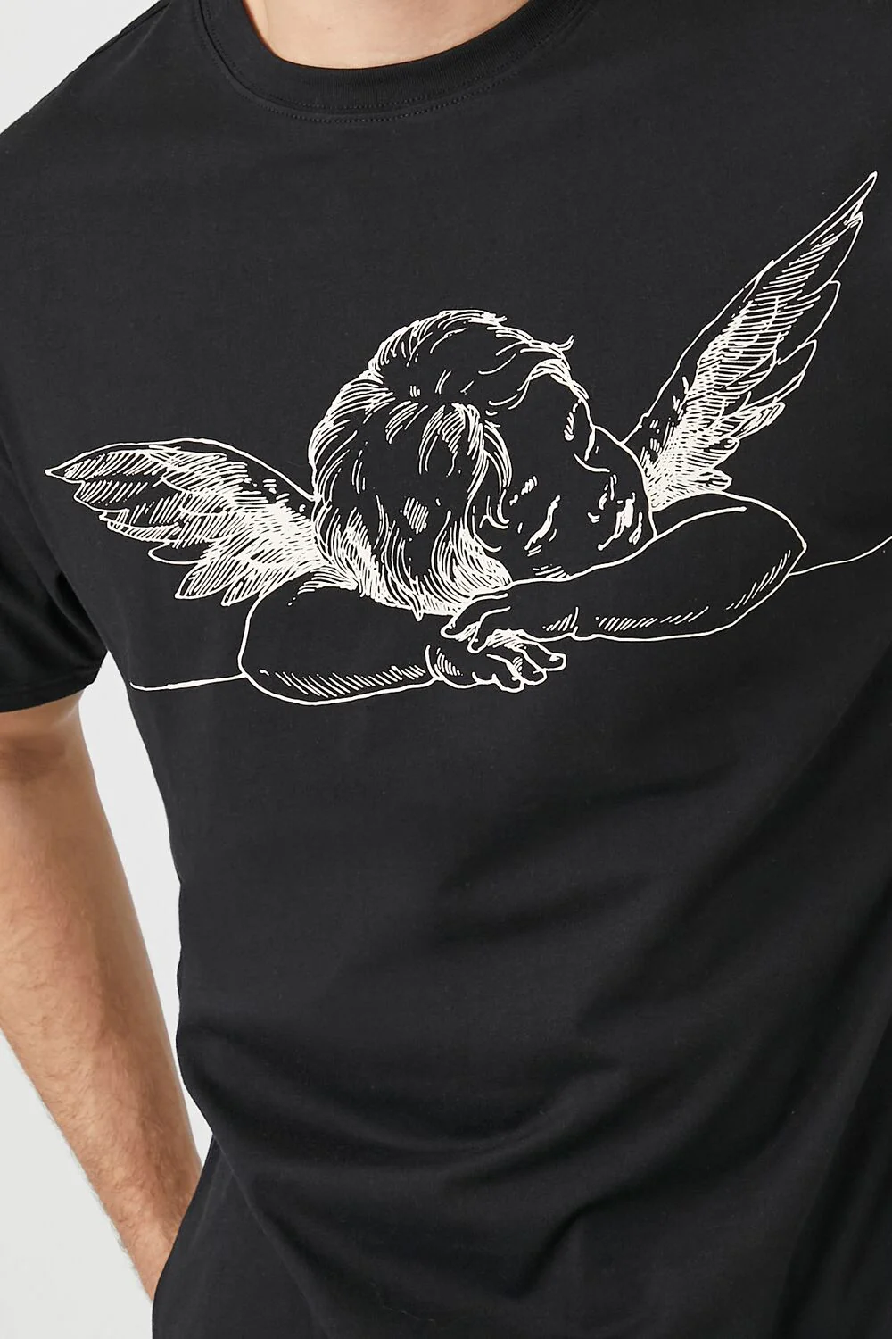 Sleeping Angel Graphic Tee - Image 5