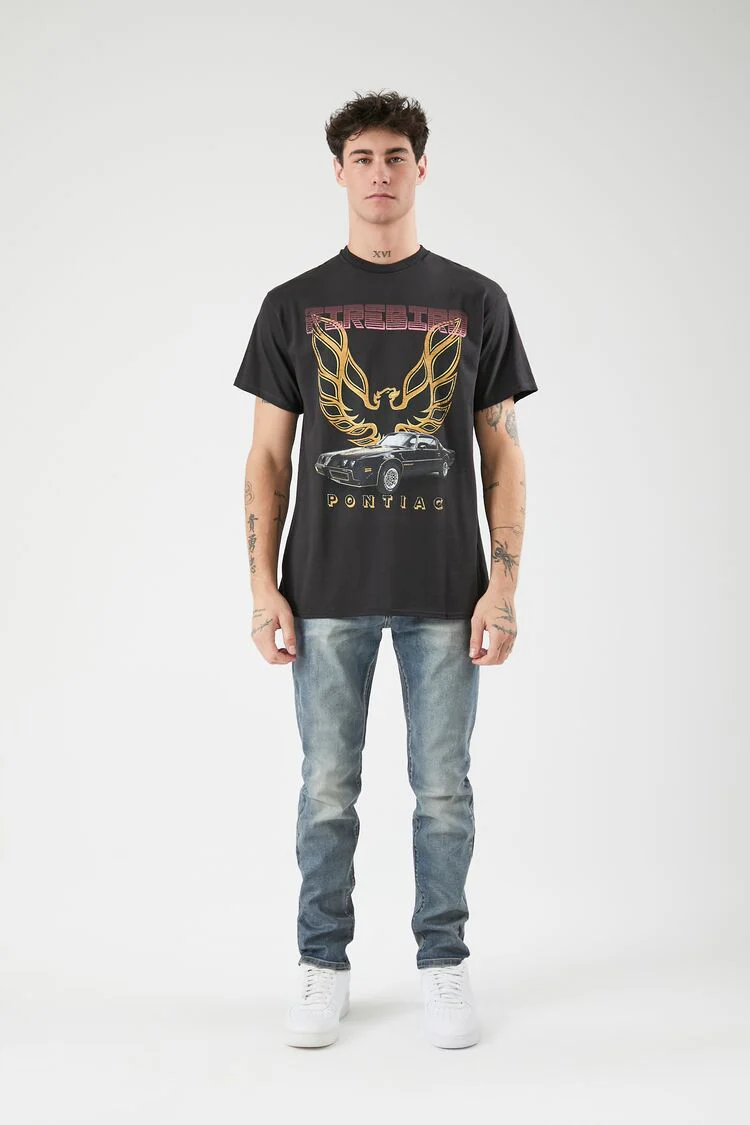 Firebird Pontiac Graphic Tee - Image 4