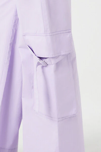 Twill High-Rise Utility Pants - Image 13