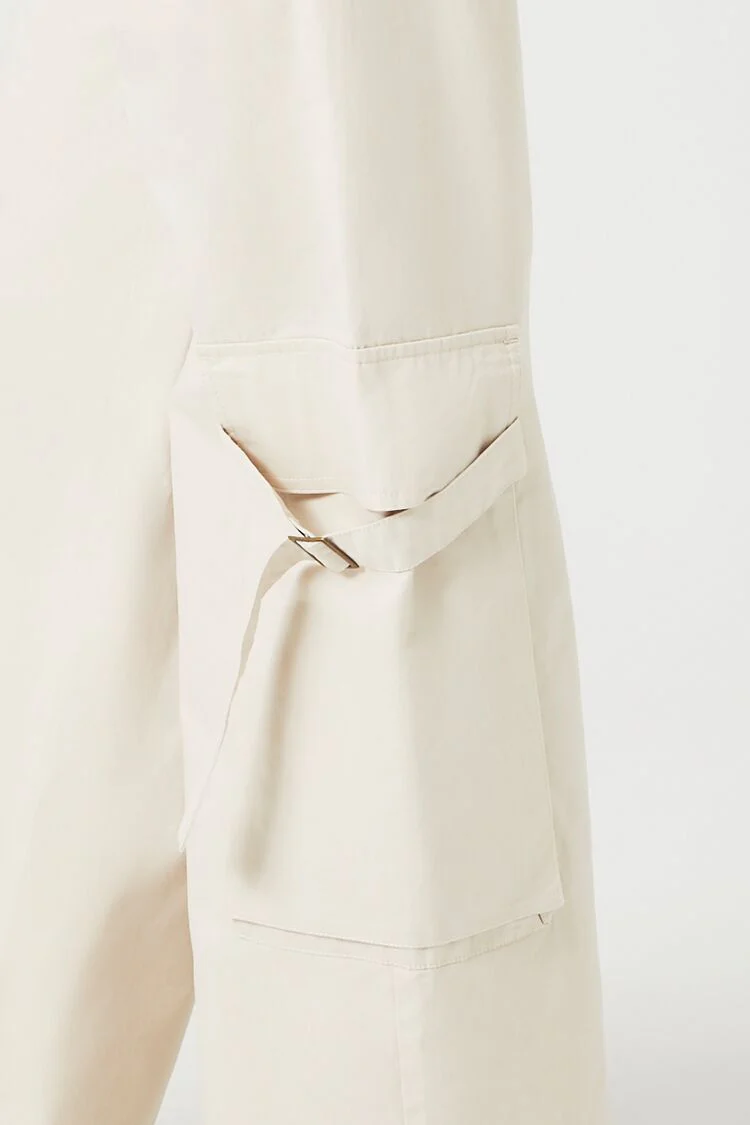 Twill High-Rise Utility Pants - Image 17