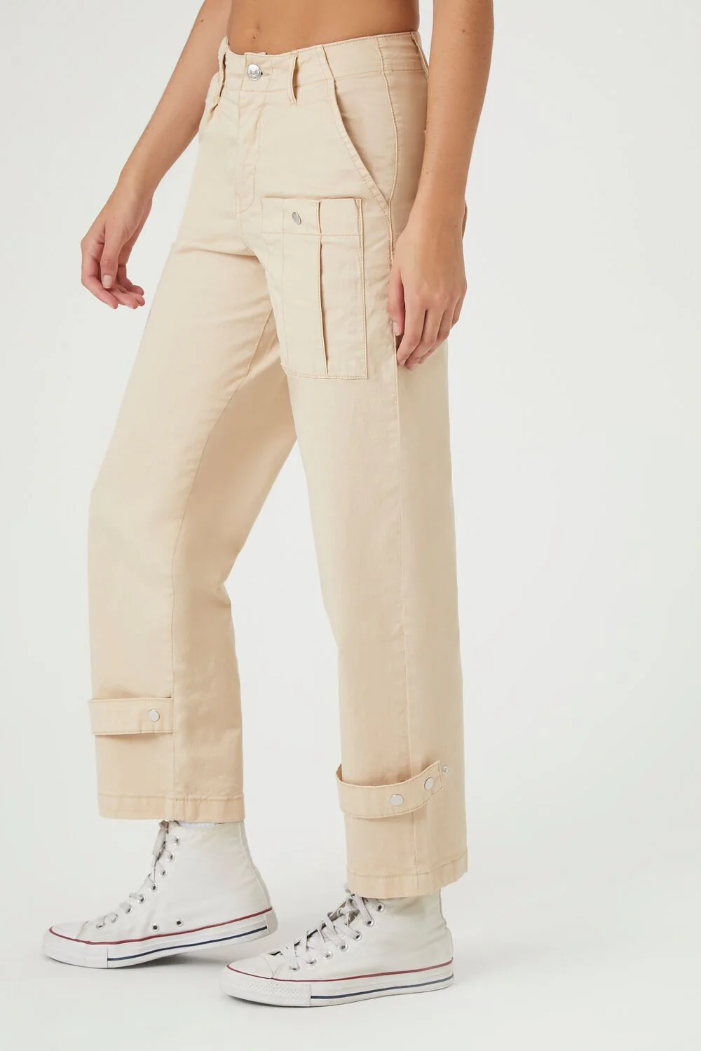Lace-Up Straight-Leg Pants - Image 3