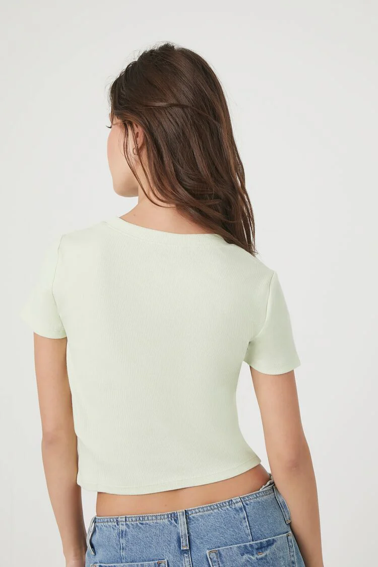 Cotton-Blend Crew Tee - Image 3