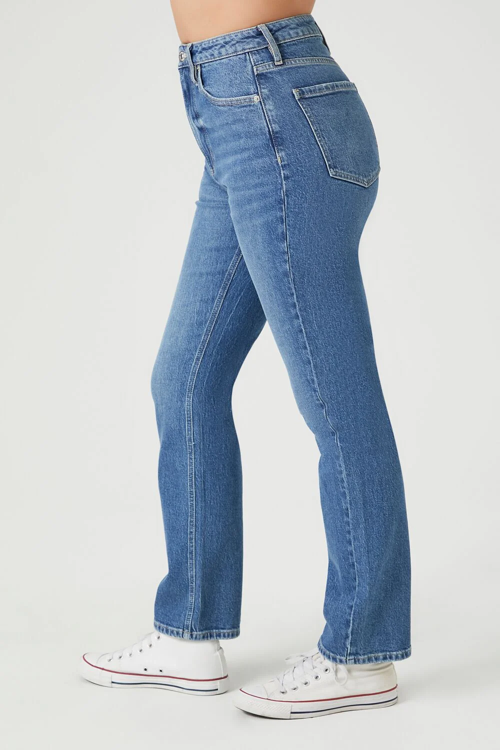 High-Rise Straight-Leg Jeans - Image 2
