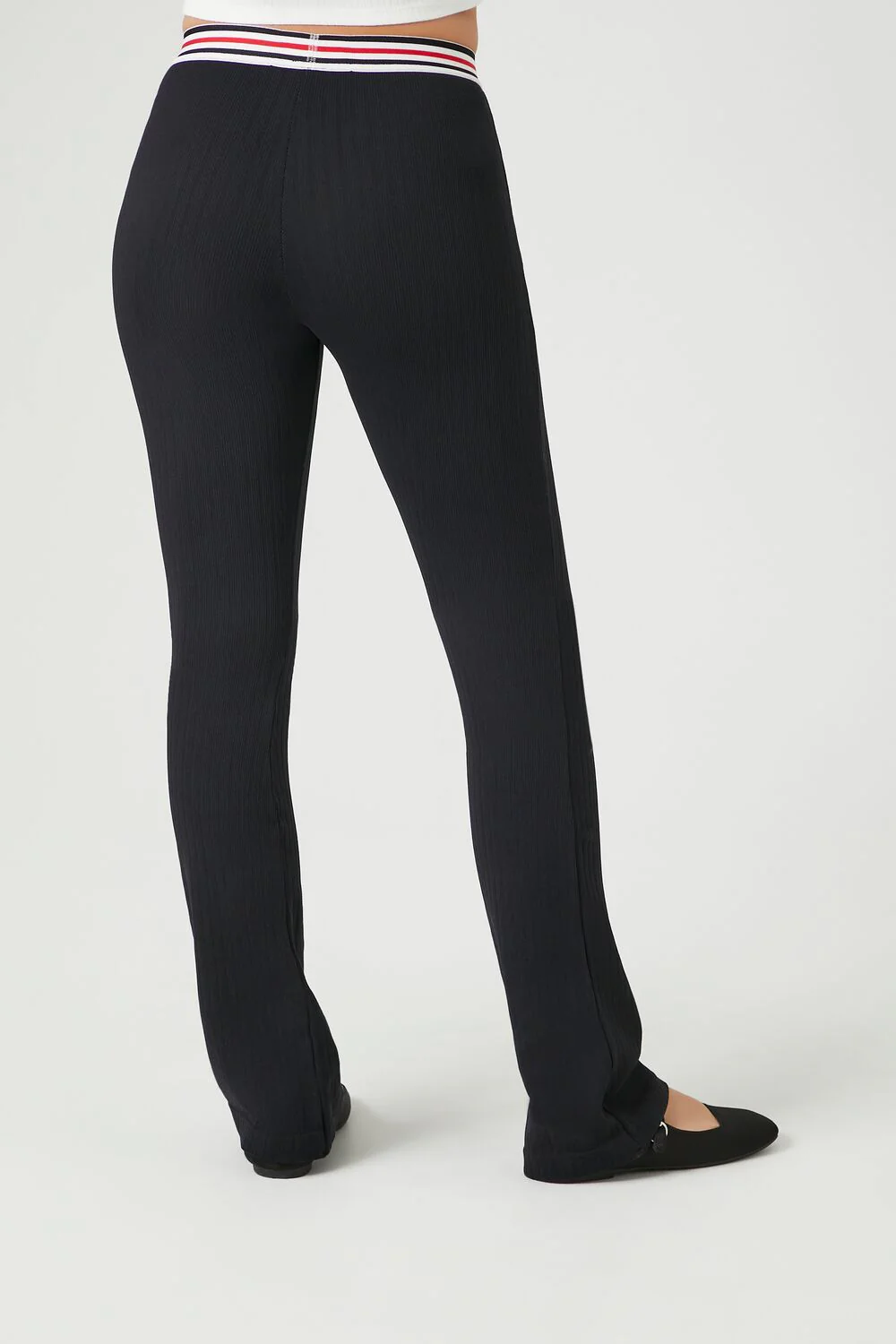 Striped High-Rise Leggings - Image 10