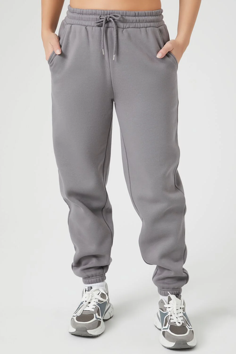 Fleece Drawstring Joggers - Image 2