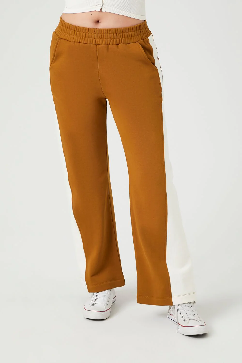 French Terry Side-Striped Pants - Image 2