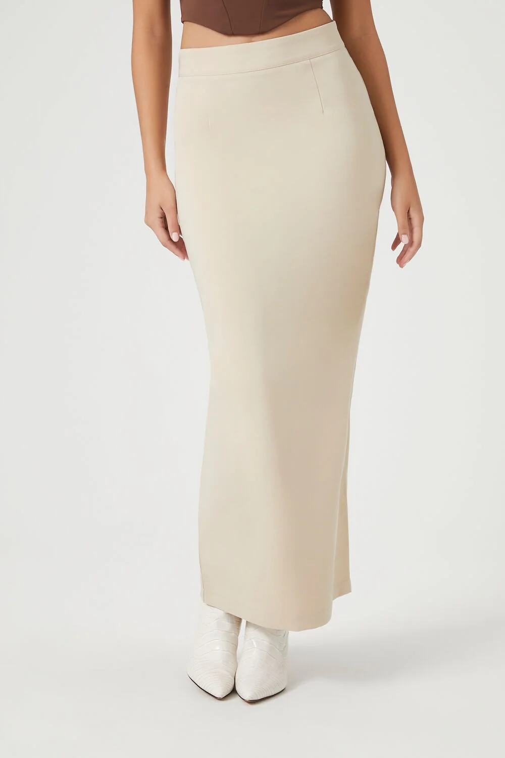 Chiffon Maxi Column Skirt - Image 2