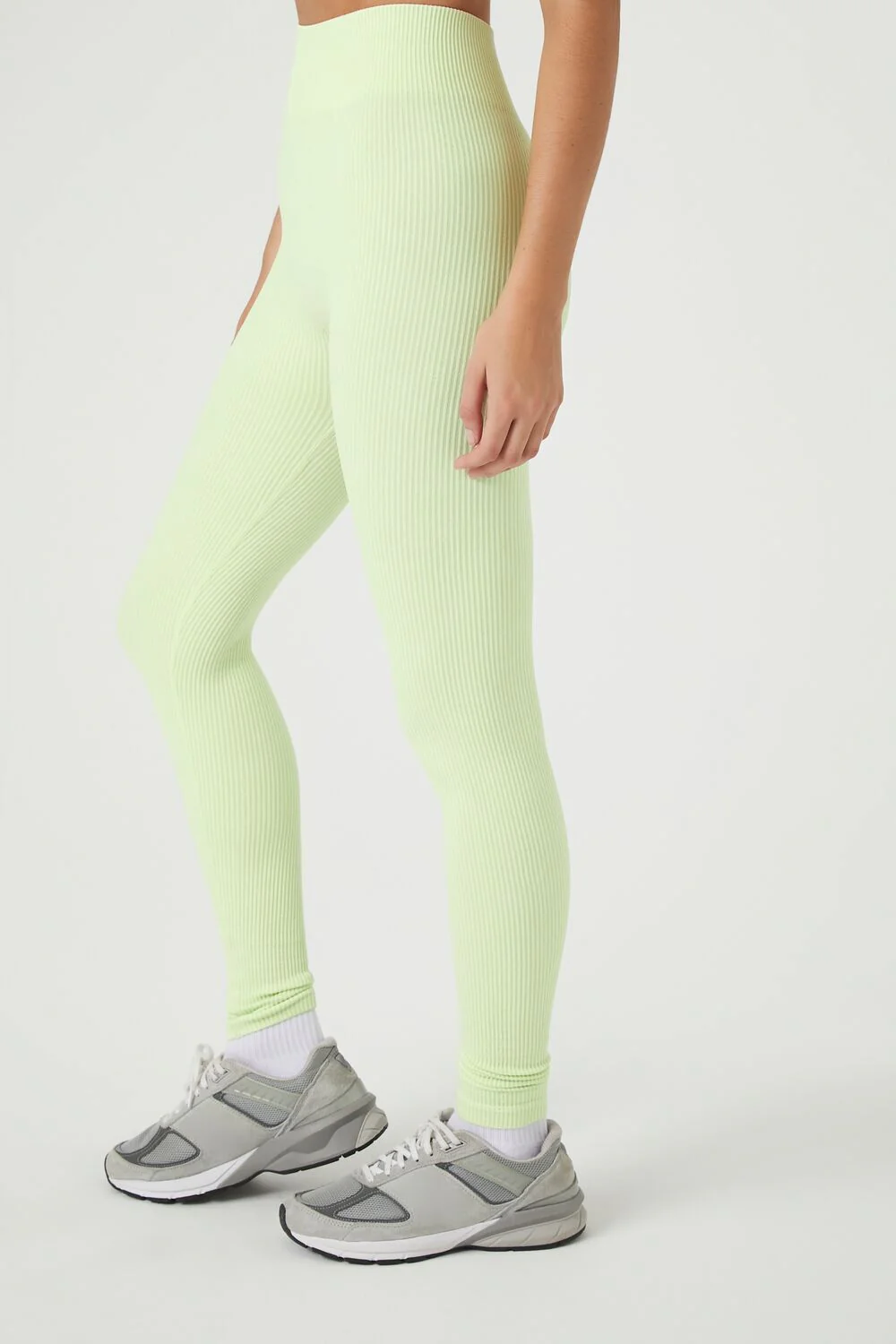 Seamless Ribbed Knit Leggings - Image 23