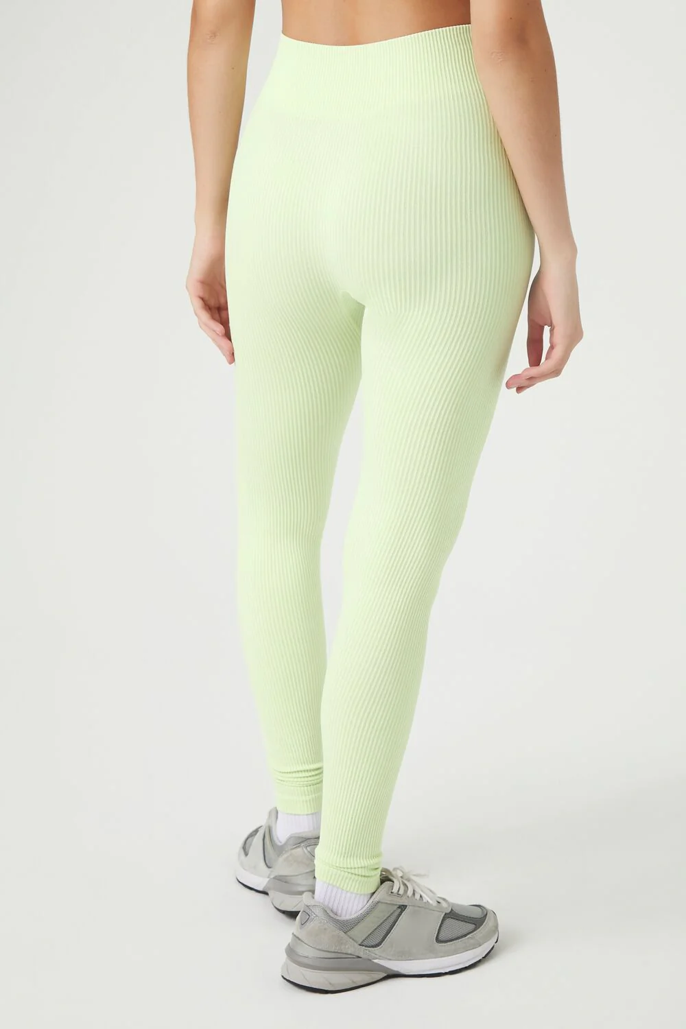 Seamless Ribbed Knit Leggings - Image 24