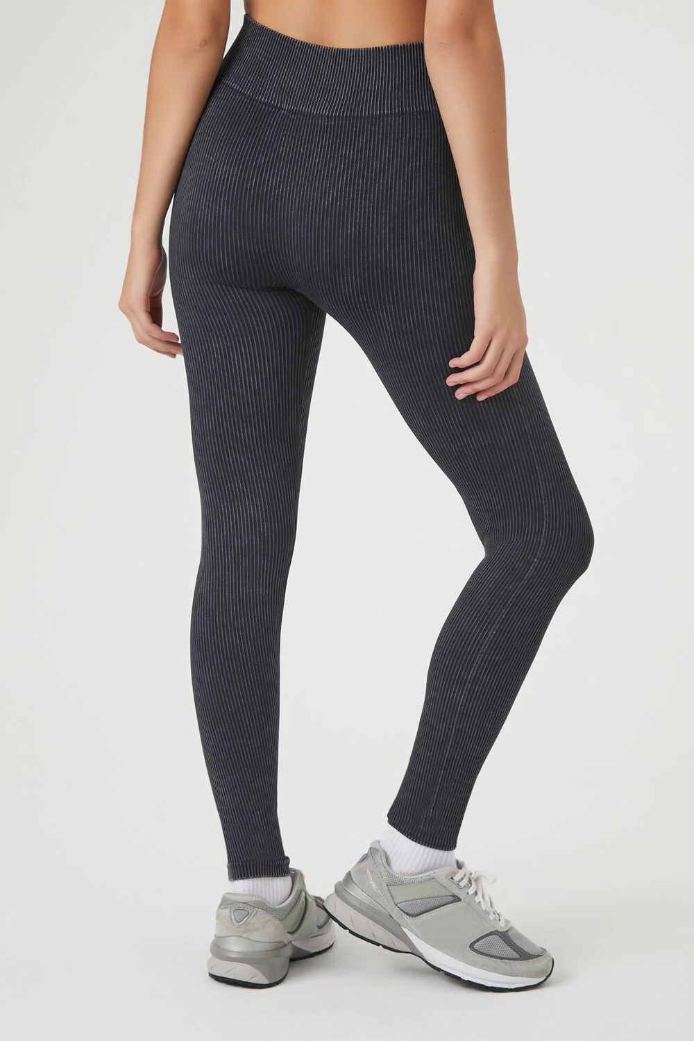 Seamless Ribbed Knit Leggings - Image 30