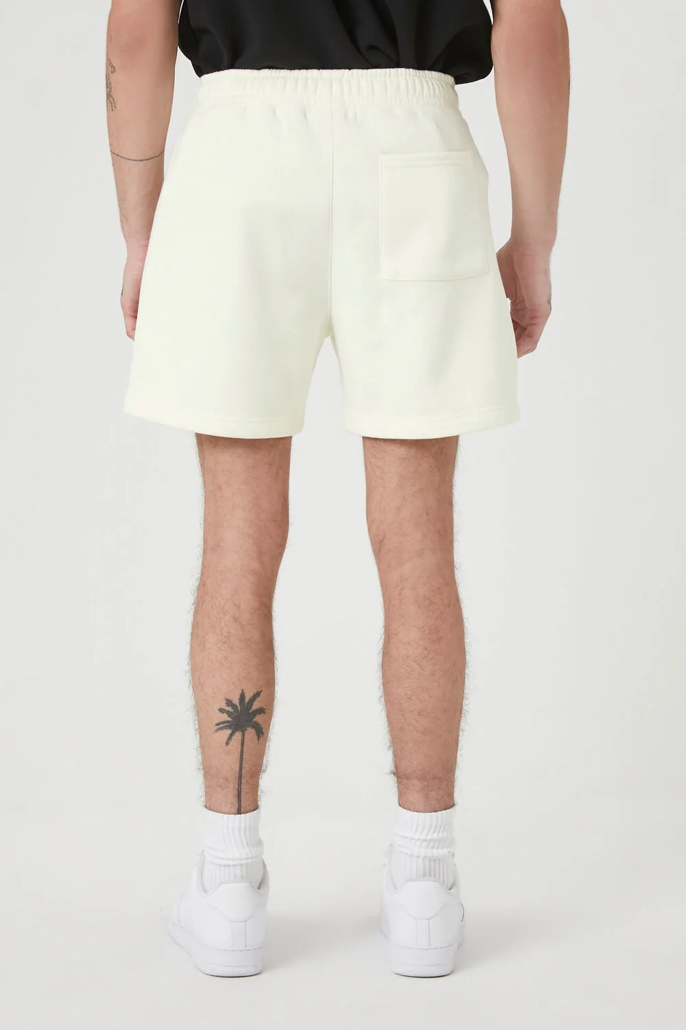 Cotton-Blend Drawstring Shorts - Image 4