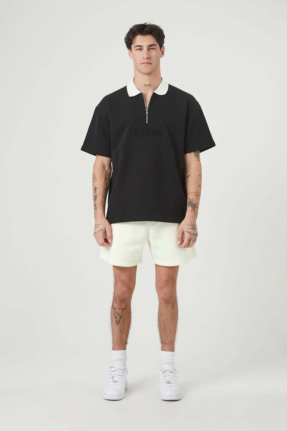 Cotton-Blend Drawstring Shorts - Image 5