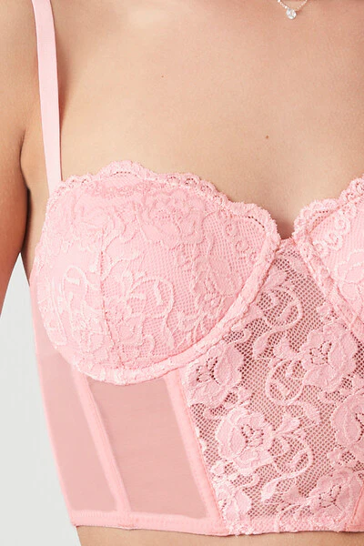 Lace Sweetheart Lingerie Bustier - Image 4