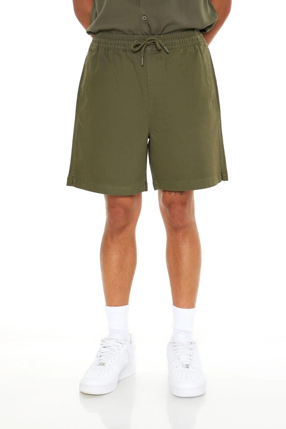 Vented-Hem Drawstring Shorts - Image 2